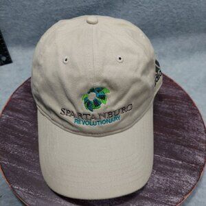 Adidas Spartanburg Revolutionary‎ Beige Baseball Cap - Adjustable Fit NWT READ